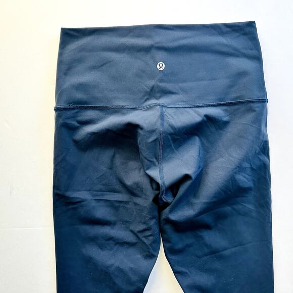 Lululemon Wunder Under Super High-Rise Tight Size 8 28" Luxtreme True Navy Yoga - Picture 6 of 6